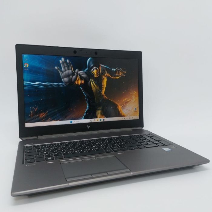 Мобільна робоча станція HP ZBook 15 G6 / 15,6" (1920x1080) IPS / Intel Core i7-9850H (6 (12) ядра по 2,6 - 4,6 ГГц) / 16 ГБ DDR4 / 512 ГБ SSD / nVidia Quadro T1000, 4 ГБ GDDR5, 128-біт / WebCam б/в - изображение 2