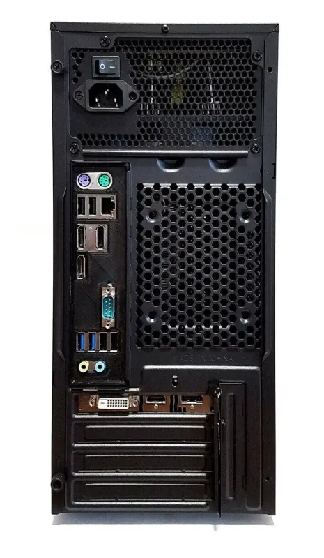 Ігровий ПК Vinga CS112B Tower NEW / Intel Xeon E3-1240 v3 (4 (8) ядра по 3.4 - 3.8 GHz) (аналог i7-4770) / 16 GB DDR3 / 256 GB SSD + 2000 GB HDD / AMD Radeon RX 460, 2 GB GDDR5, 128-bit б/в - зображення 3