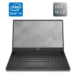 Ультрабук Dell Latitude 7370 / 13.3" (1920x1080) IPS / Intel Core m5-6Y54 (2 (4) ядра по 1.1 - 2.7 GHz) / 16 GB DDR3 / 512 GB SSD / Intel HD Graphics 515 / Windows 10 б/в