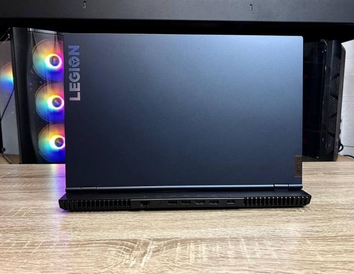 Ігровий ноутбук Lenovo Legion 5 15ACH6H / 15.6" (1920x1080) IPS / AMD Ryzen 5 5600H (6 (12) ядер по 3.3 - 4.2 GHz) / 16 GB DDR4 / 512 GB SSD / nVidia GeForce RTX 3060, 6 GB GDDR6, 192-bit / WebCam б/в - зображення 6