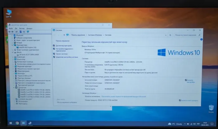 Ультрабук Б-класс Dell Latitude E7470 / 14" TN / Intel Core i5-6300U (2(4) ядра по 2.4-3 GHz) / 8GB DDR4 / 256GB SSD / HD Graphics 520 / WebCam / HDMI б/в - зображення 6