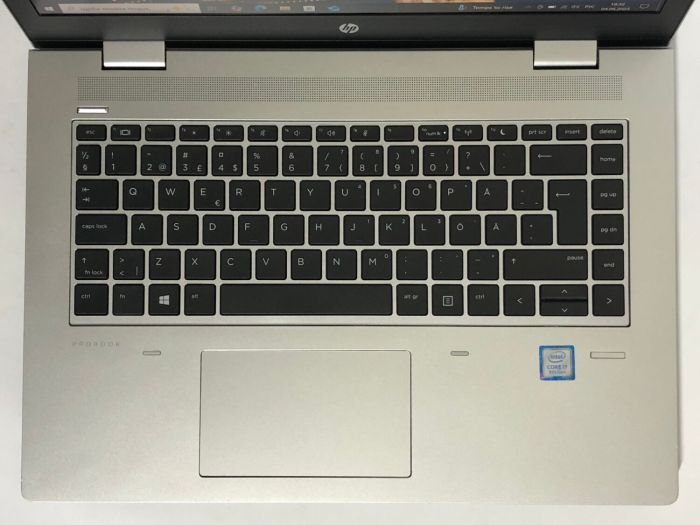 Ультрабук Б-клас HP ProBook 640 G4 / 14" (1920x1080) IPS / Intel Core i7-8650U (4 (8) ядра по 1.9 - 4.2 GHz) / 16 GB DDR4 / 256 GB SSD / AMD Radeon 540, 2 GB GDDR5, 64-bit / WebCam / Win 10 Pro б/в - зображення 8