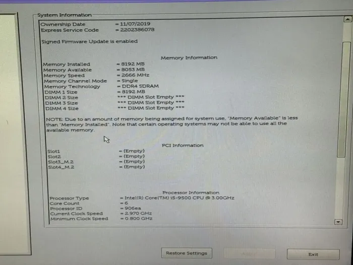 Комп'ютер Dell OptiPlex 7070 SFF / Intel Core i5-9500 (6 ядер по 3.0 - 4.4 GHz) / 8 GB DDR4 / 120 GB SSD / Intel UHD Graphics 630 / 200W / DisplayPort б/в - зображення 9
