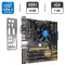 Комплект: материнська плата Asus Q87M-E / Intel Core i5-4570 (4 ядра по 3.2 - 3.6 GHz) / 16 GB DDR3 / Intel HD Graphics 4600 / Socket LGA1150 / Кулер BOX б/в