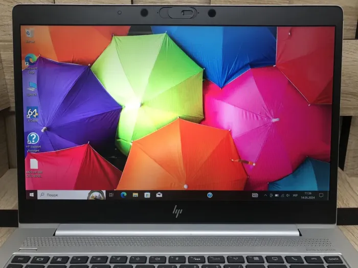 Ультрабук Б-клас HP EliteBook 840 G5 / 14" (1920x1080) IPS / Intel Core i5-8350U (4 (8) ядра по 1.7 - 3.6 GHz) / 8 GB DDR4 / 256 GB SSD M.2 / Intel UHD Graphics 620 / WebCam / HDMI б/в - зображення 3