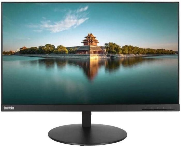 Монітор Lenovo ThinkVision P24h-10 / 24" (2560x1440) IPS / 2x HDMI, 2x DisplayPort, 1x USB Tipe-C, 4x USB 3.0, 1x Audio / VESA 100x100 / Pivot б/в - зображення 2