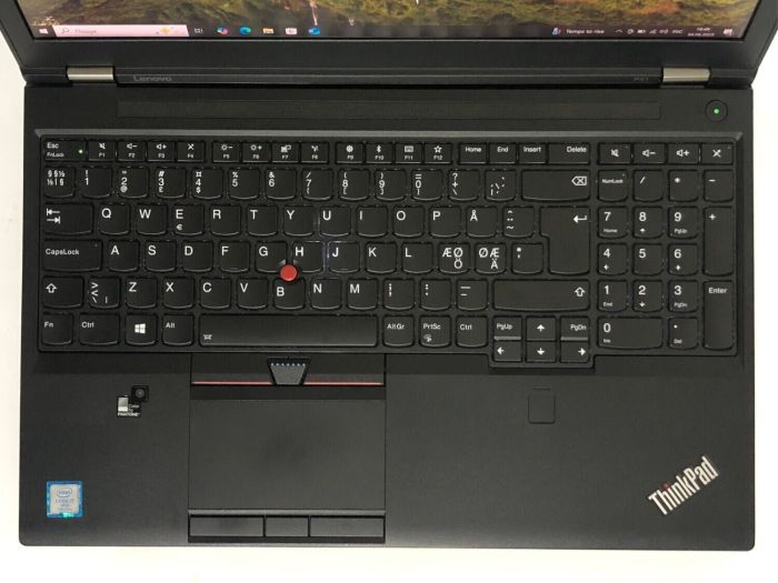 Мобільна робоча станція Lenovo Thinkpad P51 / 15.6" (1920x1080) IPS / Intel Xeon E3-1535M v6 (4 (8) ядра по 3.1 - 4.2 GHz) / 16 GB DDR4 / 512 GB SSD / nVidia Quadro M2200, 4 GB GDDR5, 128-bit / WebCam / Win 10 Pro б/в - зображення 8