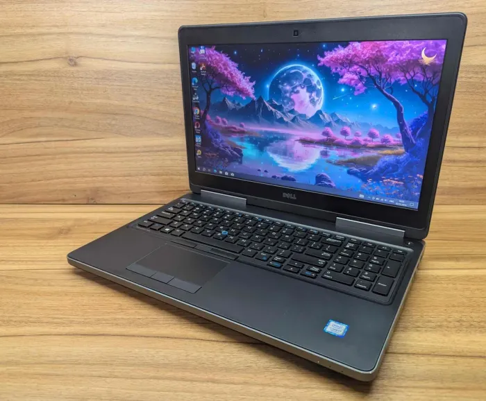 Мобільна робоча станція Dell Precision 7520 / 15.6" (1920x1080) IPS / Intel Core i7-7820HQ (4 (8) ядра по 2.9 - 3.9 GHz) / 16 GB DDR4 / 512 GB SSD / nVidia Quadro M2200, 4 GB GDDR5, 128-bit / WebCam / Windows 10 б/в - зображення 5