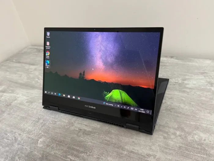 Ультрабук-трансформер Asus ZenBook Flip UX363E / 13.3" (1920x1080) OLED Touch / Intel Core i7-1165G7 (4 (8) ядра по 2.8 - 4.7 GHz) / 16 GB DDR4 / 512 GB SSD / Intel Iris Xe Graphics / WebCam / Win 10 Pro б/в - изображение 6