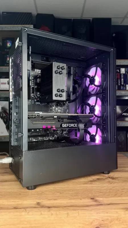 Збірка під замовлення: комп'ютер A-Data XPG Valor Mesh C Black Tower / AMD Ryzen 5 7500F (6 (12) ядер по 3.7 - 5.0 GHz) / 32 GB DDR5 / 1000 GB SSD M.2 / nVidia GeForce RTX 3080, 10 GB GDDR6X, 360-bit / 850W б/в - зображення 9