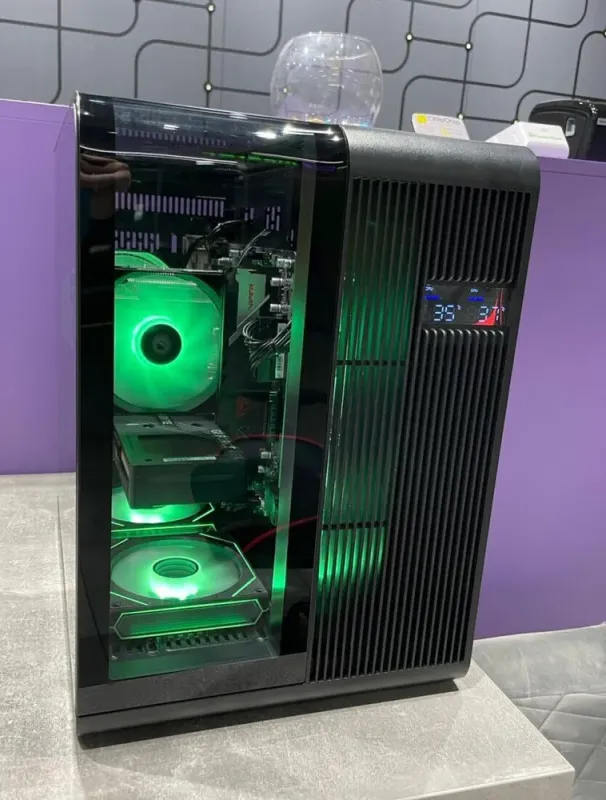 Ігровий ПК 1stPlayer RT5 Black FORSAGE Tower / AMD Ryzen 5 5500 (6 (12) ядер по 3.6 - 4.2 GHz) / 16 GB DDR4 / 512 GB SSD / AMD Radeon RX 570, 8 GB GDDR5, 256-bit б/в - зображення 3