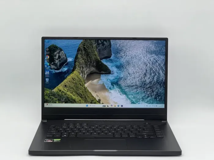 Ігровий ноутбук Asus ROG Zephyrus GA502DU / 15.6" (1920x1080) IPS / AMD Ryzen 7 3750H (4 (8) ядра по 2.3 - 4.0 GHz) / 24 GB DDR4 / 480 GB SSD / nVidia GeForce GTX 1660 Ti Max-Q, 6 GB GDDR6, 192-bit / HDMI б/в - зображення 2