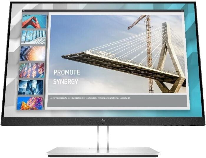Монітор HP E24i / 24" (1920x1200) IPS / 1x HDMI, 1x DisplayPort, 1x VGA, 5x USB 3.2 / VESA 100x100 / Pivot б/в - зображення 2