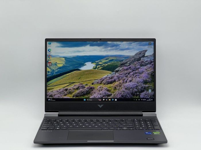 Ігровий ноутбук HP Victus 15-fa1062nr / 15.6" (1920x1080) IPS / Intel Core i7-13700H (14 (20) ядер по 3.7 - 5.0 GHz) / 16 GB DDR5 / 960 GB SSD / nVidia GeForce RTX 3050, 6 GB GDDR6, 96-bit / WebCam б/в - зображення 2