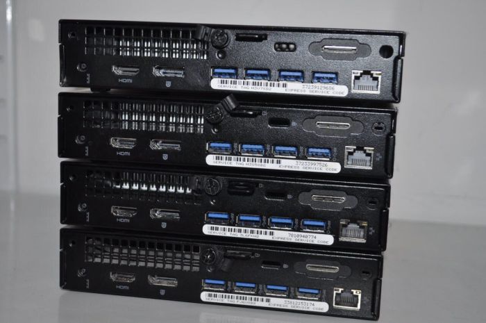 Неттоп Dell OptiPlex 7040 USFF / Intel Core i5-6500T (4 ядра по 2,5 - 3,1 ГГц) / 8 ГБ DDR4 / 256 ГБ SSD / Intel HD Graphics 530 / Windows 11 Pro / Блок живлення б/в - зображення 3