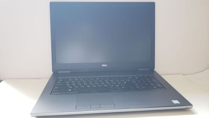 Ноутбук Dell Precision 7740 / 17.3" (1600x900) TN / Intel Core i5-9400H (4 (8) ядра по 2.5 - 4.3 GHz) / 16 GB DDR4 / 128 GB SSD + 1000 GB HDD / Intel UHD Graphics 630 / WebCam / Win 10 Pro б/в - зображення 2