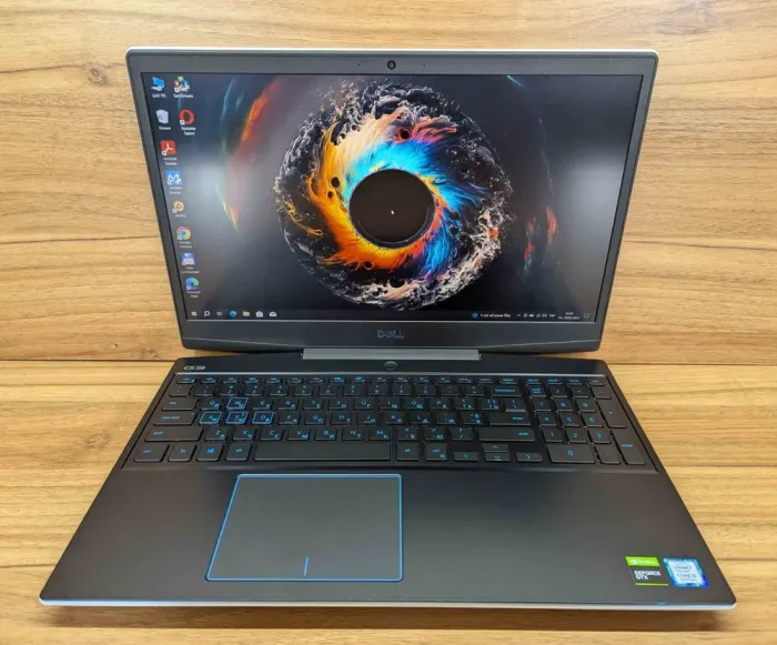 Ігровий ноутбук Dell G3 3590 / 15.6" (1920x1080) IPS / Intel Core i5-9300H (4 (8) ядра по 2.4 - 4.1 GHz) / 16 GB DDR4 / 512 GB SSD / nVidia GeForce GTX 1660 Ti, 6 GB GDDR6, 192-bit / WebCam / Windows 10 б/в - зображення 2