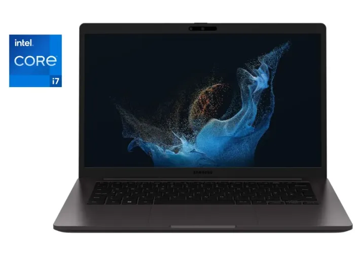 Ультрабук Samsung Galaxy Book 2 NP641BED-XA1US / 14" (1920x1200) OLED / Intel Core i7-1260P (12 (16) ядер по 3.4 - 4.7 GHz) / 16 GB DDR4 / 512 GB SSD / Intel Iris Xe Graphics / WebCam / Win 11 Pro б/в - зображення 1