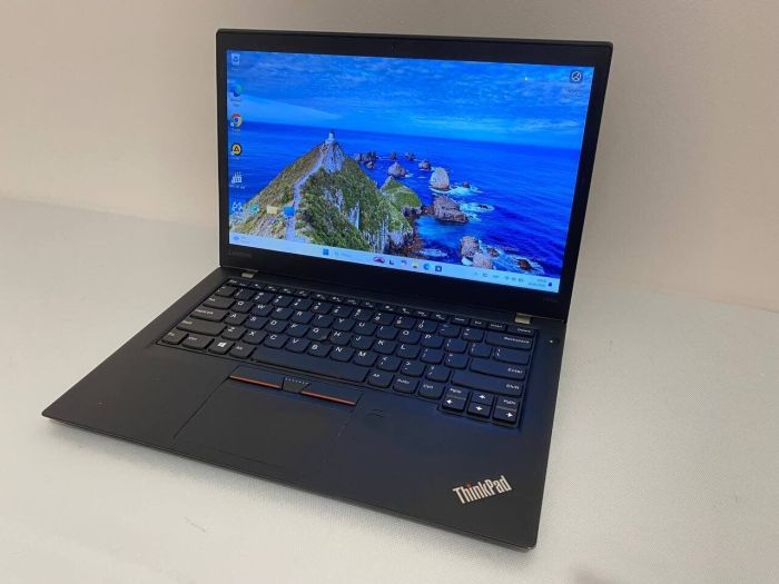 Ультрабук Б-клас Lenovo ThinkPad T470s / 14" (1920x1080) IPS / Intel Core i5-7200U (2 (4) ядра 2.5 - 3.1 GHz) / 8 GB DDR4 / 256 GB SSD M.2 / Intel HD Graphics 620 / WebCam / HDMI б/в - зображення 2