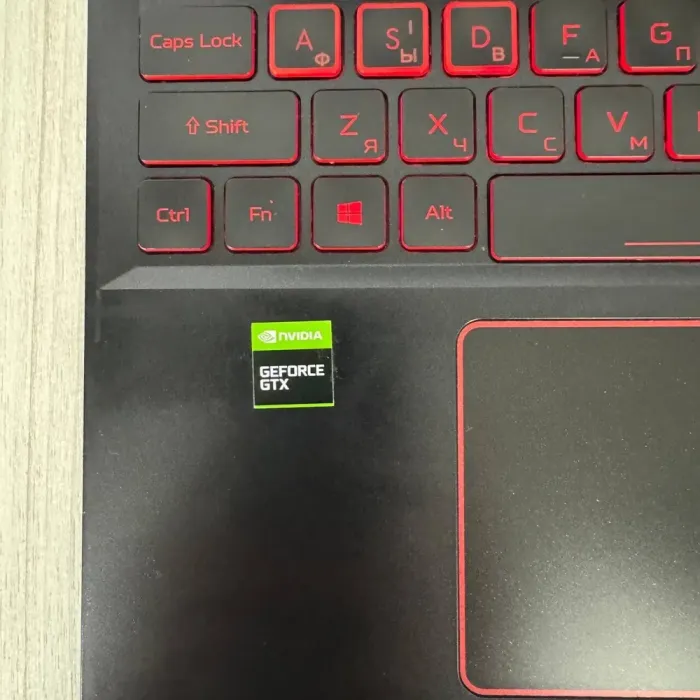 Ігровий ноутбук Б-класу Acer Nitro 5 AN515-43 / 15.6" (1920x1080) IPS / AMD Ryzen 5 3550H (4 (8) ядра по 2.1 - 3.7 GHz) / 16 GB DDR4 / 256 GB SSD NVMe + 1000 GB HDD / nVidia GeForce GTX 1650, 4 GB GDDR6, 128-bit / WebCam б/в - зображення 8