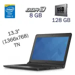 Ультрабук Dell Latitude 3350 / 13.3" TN / Intel Core i3-5005U (2(4) ядра по 2 GHz) / 8GB DDR3 / 128GB SSD / HD Graphics 5500 / WebCam / Win 10 PRO Lic б/в