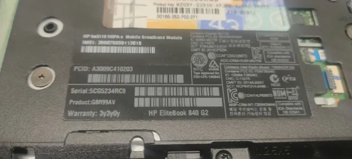 Ультрабук HP EliteBook 840 G2 / 14" TN / Intel Core i7-5600U (2(4) ядра по 2.6-3.2GHz) / 8GB DDR3 / 120GB SSD / HD Graphics 5500 / WebCam б/в - зображення 8