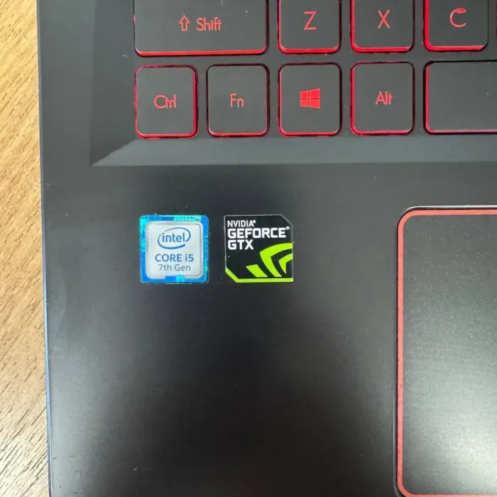 Ігровий ноутбук Б-клас Acer Nitro 5 AN515-51 / 15.6" (1920x1080) IPS / Intel Core i5-7300HQ (4 ядра по 2.5 - 3.5 GHz) / 8 GB DDR4 / 256 GB SSD / nVidia GeForce GTX 1050, 4 GB GDDR5, 128-bit / WebCam б/в - зображення 7