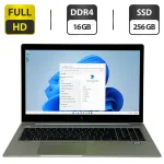 Ультрабук HP EliteBook 850 G6 / 15.6" (1920x1080) IPS / Intel Core i7-8665U (4 (8) ядра по 1.9 - 4.8 GHz) / 16 GB DDR4 / 256 GB SSD / Intel UHD Graphics / WebCam / Fingerprint / Windows 11 Pro б/в