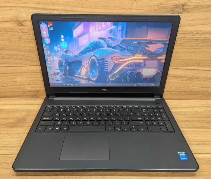 Ноутбук Б-клас Dell Inspiron 15-3558 / 15.6" (1366x768) TN / Intel Core i3-5005U (2 (4) ядра по 2.0 GHz) / 8 GB DDR3 / 240 GB SSD / Intel HD Graphics 5500 / WebCam / Windows 10 б/в - зображення 2