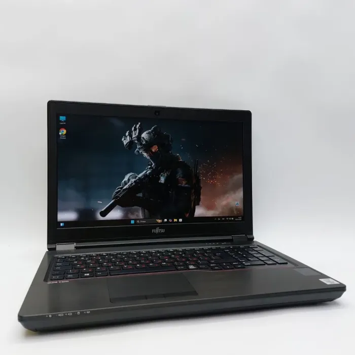 Мобільна робоча станція Fujitsu Celsius H7510 / 15.6" (1920x1080) IPS / Intel Core i7-10850H (6 (12) ядер по 2.7 - 5.1 GHz) / 32 GB DDR4 / 512 GB SSD / Quadro T1000, 4 GB GDDR6, 128-bit / WebCam / HDMI б/в - зображення 6