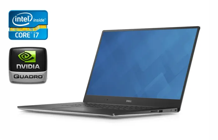 Мобільна робоча станція Б-клас Dell Precision 5520 / 15.6" (1920x1080) IPS / Intel Core i7-7820HQ (4 (8) ядра по 2.9 - 3.9 GHz) / 16 GB DDR4 / 512 GB SSD / nVidia Quadro M1200, 4 GB GDDR5, 128-bit / HDMI / Windows 10 б/в - зображення 1