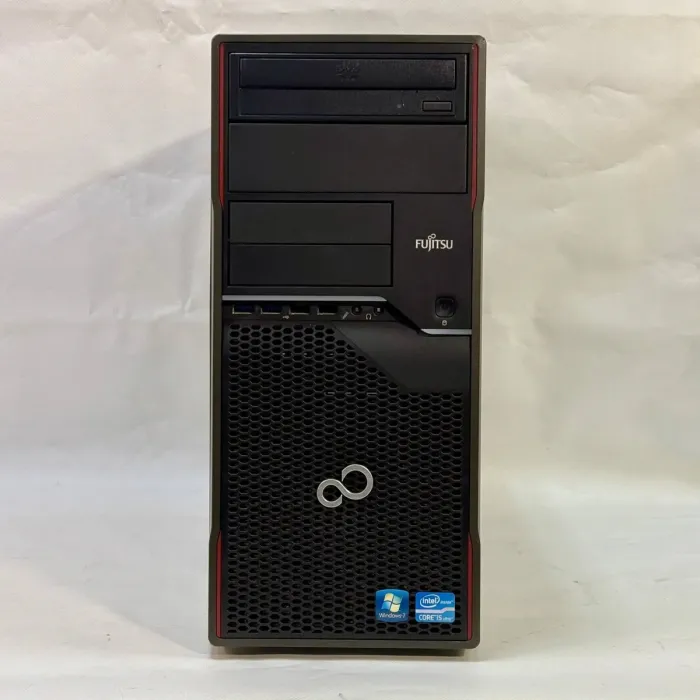 Комп'ютер Fujitsu Celsius W420 Tower / Intel Core i5-3470 (4 ядра по 3,2 - 3,6 ГГц) / 8 ГБ DDR3 / 500 ГБ HDD / Intel HD Graphics 2500 / DVD-ROM б/в - зображення 2