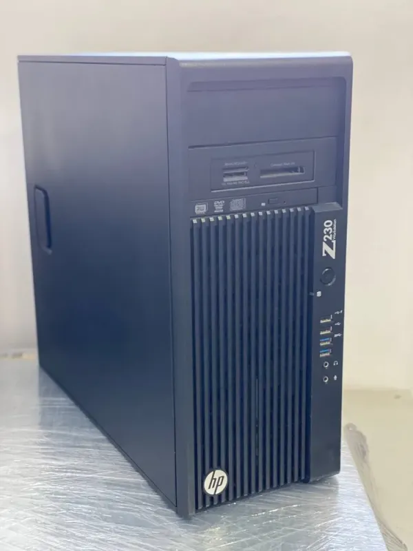 Робоча станція HP Workstation Z230 Tower / Intel Core i7-4770K (4 (8) ядра по 3.5 - 3.9 GHz) / 16 GB DDR3 / 256 GB SSD + 500 GB HDD / nVidia GeForce GTX 750 Ti, 2 GB GDDR5, 128-bit / DVD-ROM б/в - зображення 3