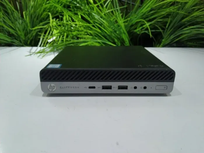 Неттоп HP EliteDesk 800 G5 USFF / Intel Core i5-9400T (6 ядер по 1.8 - 3.4 GHz) / 16 GB DDR4 / 512 GB SSD / Intel UHD Graphics 630 / DisplayPort б/в - зображення 2