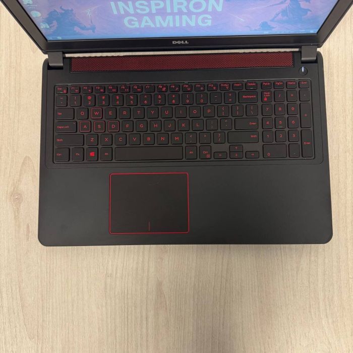 Ігровий ноутбук Dell Inspiron 15 Gaming 5577 / 15,6" (1920x1080) TN / Intel Core i5-7300HQ (4 ядра по 2,5 - 3,5 ГГц) / 8 ГБ DDR4 / 128 ГБ SSD M.2 + 1000 ГБ HDD / nVidia GeForce GTX 1050, 4 ГБ GDDR5, 128-біт / Веб-камера б/в - зображення 7