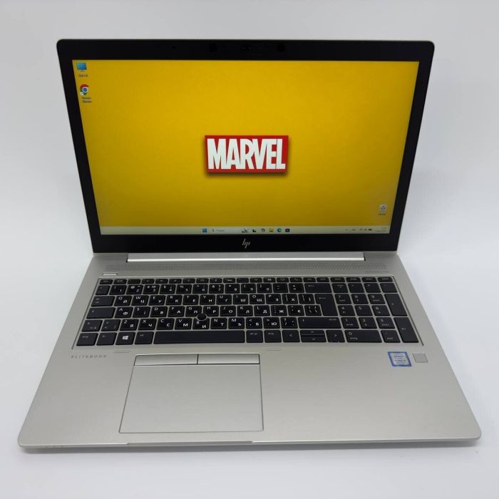 Ультрабук HP Probook 850 G5 / 15.6" (1920x1080) IPS / Intel Core i5-8350U (4 (8) ядра по 1.7 - 3.6 GHz) / 16 GB DDR4 / 256 GB SSD M.2 / Intel UHD Graphics 620 / WebCam б/в - зображення 3