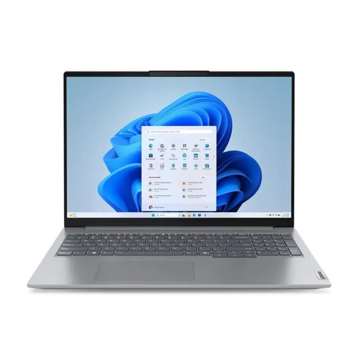 Ультрабук Lenovo ThinkBook 16 (21MS006AUS) / 16" (1920x1200) IPS Touch / Intel Core Ultra 5 125U (12 (14) ядер по 1.3 - 4.3 GHz) / 8 GB DDR5 / 256 GB SSD / Intel Iris Xe Graphics / WebCam / Win 11 Pro б/в - зображення 2