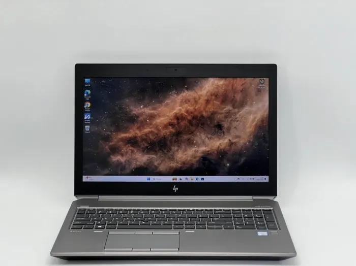 Мобільна робоча станція HP ZBook 15 G5 / 15.6" (1920x1080) IPS / Intel Xeon E-2176M (6 (12) ядер по 2.7 - 4.4 GHz) / 16 GB DDR4 / 480 GB SSD / nVidia Quadro P1000, 4 GB GDDR5, 128-bit / WebCam б/в - зображення 2