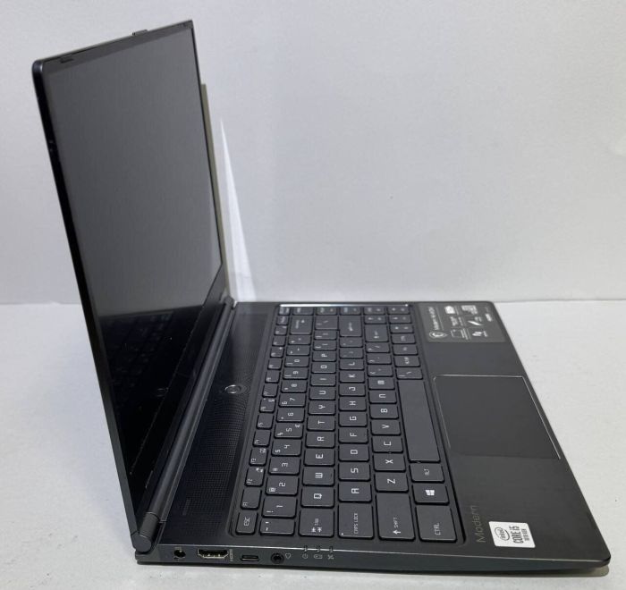 Ультрабук Б-клас Modern 14 MS-14B3 / 14" (1920x1080) TN / Intel Core i5-10210U (4 (8) ядра по 1.6 - 4.2 GHz) / 16 GB DDR4 / 512 GB SSD / Intel UHD Graphics / WebCam б/в - изображение 5