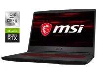 Ігровий ноутбук MSI GF65 Thin 10SER-476NE / 15.6" (1920x1080) IPS / Intel Core i5-10300H (4 (8) ядра по 2.5 - 4.5 GHz) / 16 GB DDR4 / 512 GB SSD / nVidia GeForce RTX 2060, 6 GB GDDR6, 192-bit / WebCam / 4G б/в