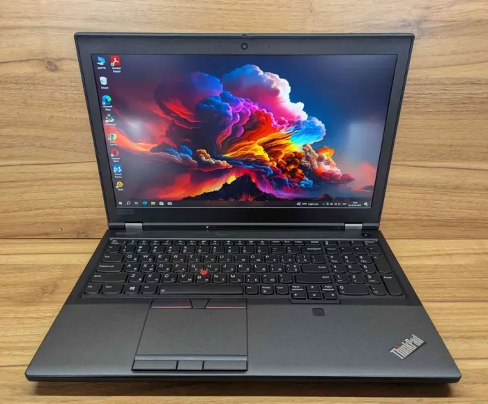 Мобільна робоча станція Lenovo ThinkPad P53 / 15.6" (1920x1080) IPS / Intel Core i7-9850H (6 (12) ядер по 2.6 - 4.6 GHz) / 32 GB DDR4 / 1000 GB SSD / nVidia Quadro T2000, 4 GB GDDR5, 128-bit / WebCam / Fingerprint / Windows 10 б/в - зображення 2