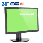 Монітор Lenovo ThinkVision LT2452pwC / 24" (1920x1200) E-IPS / VGA, DVI, DisplayPort, USB / VESA 100x100 б/в
