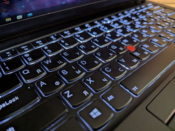 Ультрабук Lenovo ThinkPad X1 Carbon Gen8 / 14" (1920x1080) IPS / Intel Core i5-10210U (4 (8) ядра по 1.6 - 4.2 GHz) / 8 GB DDR4 / 512 GB SSD / Intel UHD Graphics / WebCam / Windows 10 б/в - зображення 6