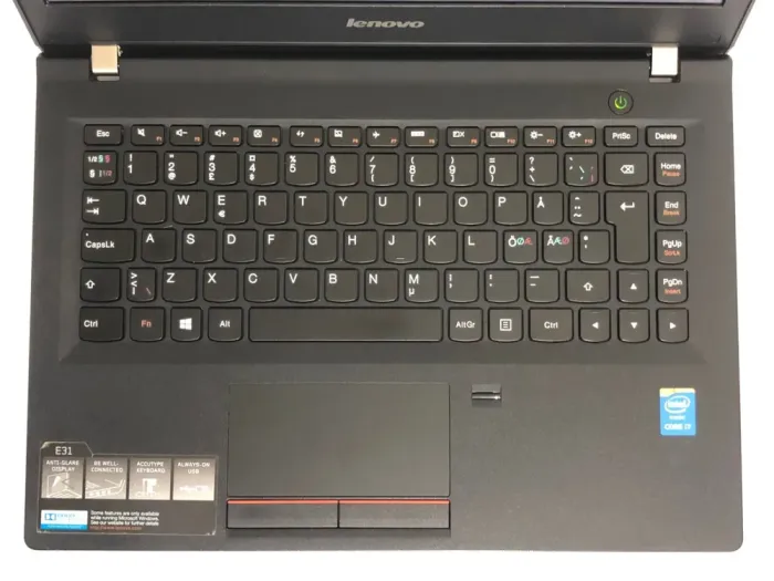 Ультрабук Lenovo ThinkPad E31-70 / 13.3" (1366x768) TN / Intel Core i7-5500U (2 (4) ядра по 2.4 - 3.0 GHz) / 8 GB DDR3 / 128 GB SSD / Intel HD Graphics 5500 / WebCam / Win 10 Pro б/в - зображення 8