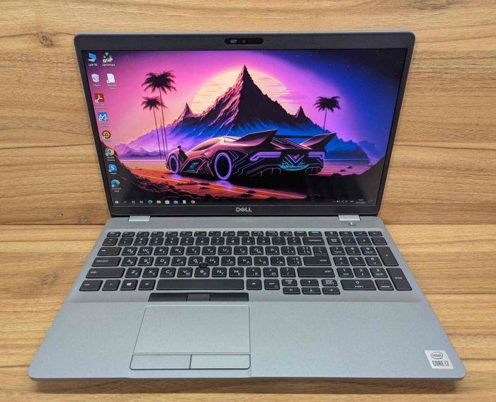 Ноутбук Dell Precision 3551 / 15.6" (1920x1080) IPS / Intel Core i7-10850H (6 (12) ядер по 2.7 - 5.1 GHz) / 16 GB DDR4 / 512 GB SSD / Intel UHD Graphics / WebCam / Windows 10 б/в - изображение 2