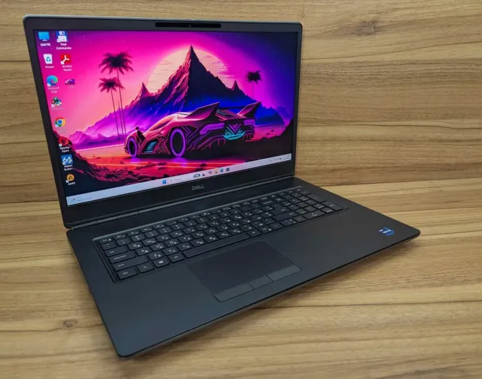 Мобільна робоча станція Dell Precision 7760 / 17,3" (3840x2160) IPS / Intel Xeon W-11855M (6 (12) ядер по 3,2 - 4,9 ГГц) / 32 ГБ DDR4 / 1000 ГБ SSD / nVidia RTX A4000, 8 ГБ GDDR6, 256-біт / WebCam / HDMI / Windows 11 б/в - зображення 4