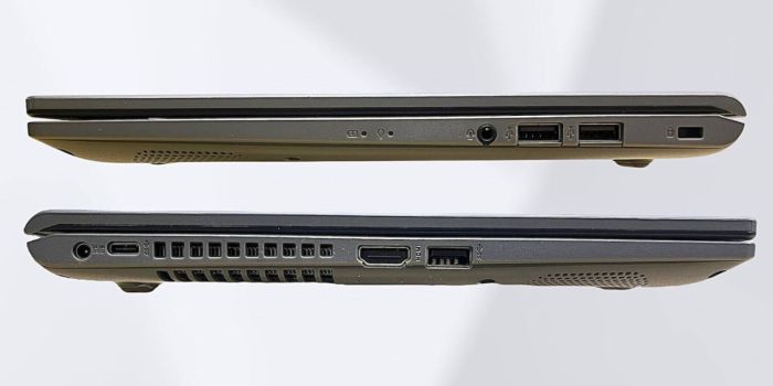 Ноутбук Asus Laptop R 465J / 14" (1920x1080) TN / Intel Core i3-1005G1 (2 (4) ядра по 1.2 - 3.4 GHz) / 8 GB DDR4 / 512 GB SSD / Intel UHD Graphics / WebCam б/в - зображення 4