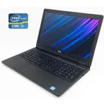 Ноутбук Dell Latitude 5580 / 15.6" (1920x1080) IPS / Intel Core i5-6300U (2 (4) ядра по 2.4 - 3.0 GHz) / 8 GB DDR4 / 256 GB SSD / Intel HD Graphics 520 / WebCam / Win 10 б/в