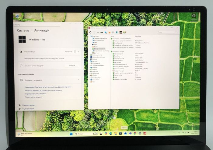 Ультрабук Б-клас Microsoft Surface Laptop 3 1872 / 15" (2496x1664) IPS Touch / Intel Core i7-1065G7 (4 (8) ядра по 1.3 - 3.9 GHz) / 16 GB DDR4 / 256 GB SSD NVMe / Intel Iris Plus Graphics / WebCam / Win 11 Pro б/в - зображення 10