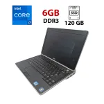 Нетбук Dell Latitude E6220 / 12.5" (1366x768) TN / Intel Core i7-2620M (2 (4) ядра по 2.7 - 3.4 GHz) / 6 GB DDR3 / 120 GB SSD / Intel HD Graphics 3000 / WebCam б/в